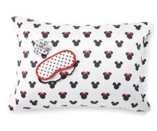 Disney Mickey  Minnie Mouse 3 Piece Sleep Set Eye Mask Pillowcase Hair Scrunchi