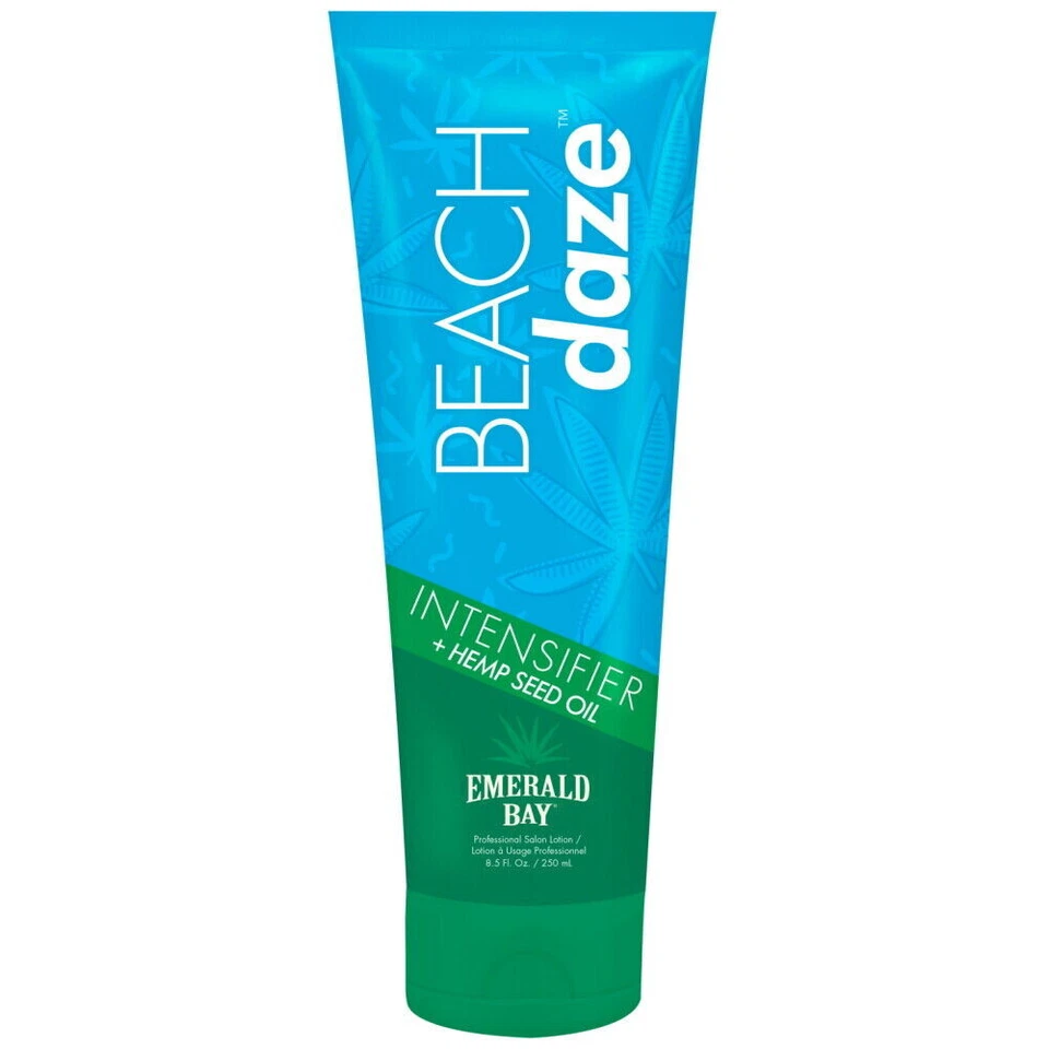 Emerald Bay Beach Daze Sunbed Intensifier Accelerator Lotion Cream Free Goggles