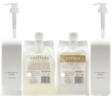LebeL ONE Moisture Shampoo 1000ml Cuticle Tre...