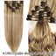 thumbnail 22 - 7pcs 15" 18" 20" 22" Clip In Remy Real 100% Human Hair Extensions Full Head N206