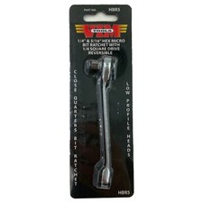 VIM Tools HBR5 1/4" and 5/16" Hex Micro Bit Ratchet with 1/4" Square Drive