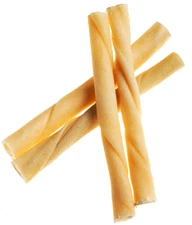 American Buffalo Rawhide 6" Twists  | 48 count | 100% Natural Dog Chews