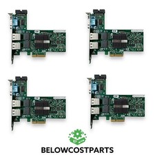 Lot Of 4 HP NC360T 412646-001 412651-001 PCI Dual Port Gigabit Server Adapter