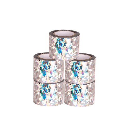 Vogelabwehr Band Vogelschutz Flatterbänder Raben Tauben Schreck Balkon Reflektor - Bild 6 von 6