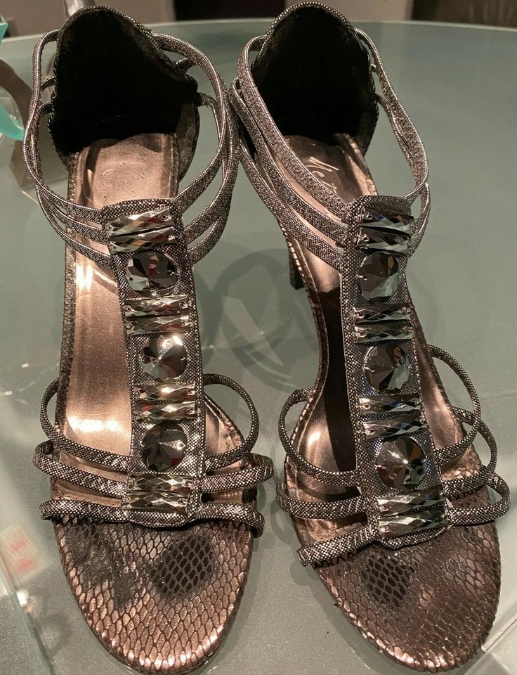 Zapato de vestir formal para mujer de Metaphor Facet talla 7 1/2 peltre Foto 4 de 4