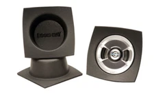 Design Engineering 50331 DEI Speaker Baffles - Pair - 6-1/2in Round Slim