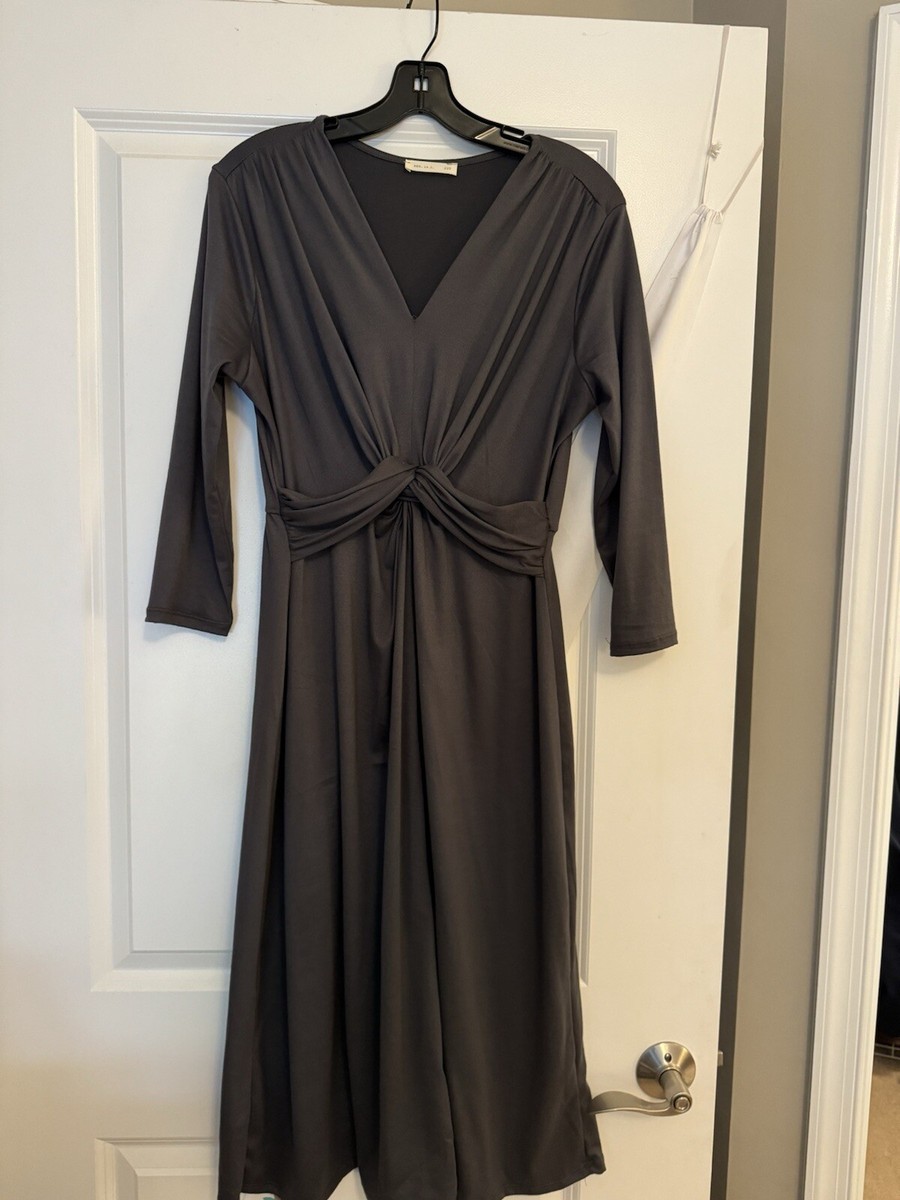 plus size jersey dresses Adrianna Papell Plus Size Jersey Beaded Long Sleeveless Dress