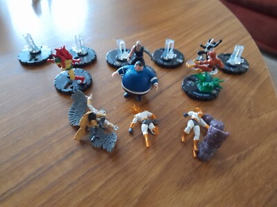 DC HEROCLIX FIGUREN UND TEILE WIE ABGEBILDET