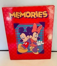 Mickey  Minnie Mouse Scrapbook Memory Album Sandylion Sticker Designs BIN 65