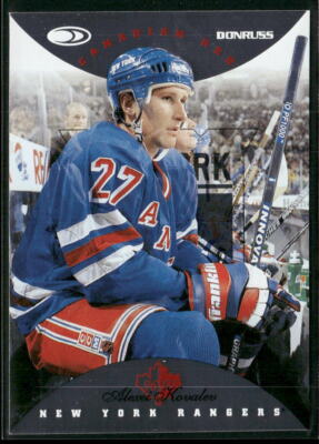 Alexei Kovalev 1996-97 Donruss Canadian Ice Red Press Proofs #41 - Rangers