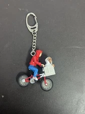 2002 Toys R Us Exclusive Basic Fun Elliot & E.T. 20th Anniversary Keychain