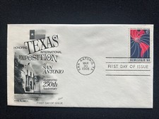1340 HemisFair '68 FDC Fleetwood Mar 30 1968 San Antonio TX