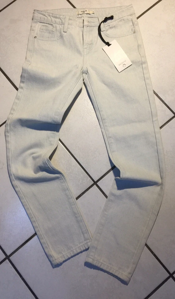 LOT FILLE 12 ANS JEAN DEELUXE neuf top 2 CALVIN KLEIN 1 G.STAR - Photo 3/4