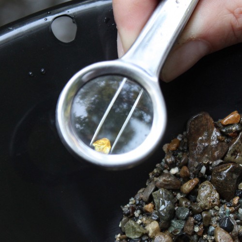 ASR Outdoor Lightweight Backpacker Gold Panning Kit with Rubber Mini Sluice 14pc - Picture 10 of 11