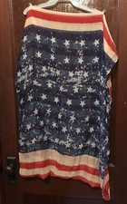 American Flag Distressed Infinity Scarf