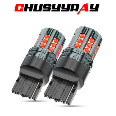 2pcs 7440 7443 Red LED Brake Stop Tail Light Bulbs for Toyota Tacoma 2016-2023