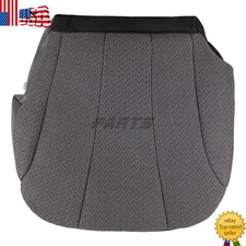 New Driver Bottom Cloth Seat Cover Dark Gray For 1999-2002 Chevy Silverado W/T 
