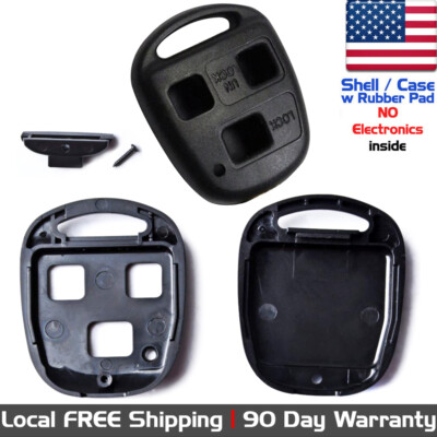 1x New Replacement Keyless Entry Remote Key Fob For Toyota & Lexus - Case Shell