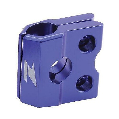 ZETA® ZE92-2107- Blue Brake Line Clamp for Kawasaki/Suzuki (see