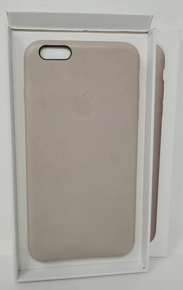 Original Apple Leather Case for iPhone 6/6s Plus, 7 Plus Rose Gray Color - Image 2 of 4
