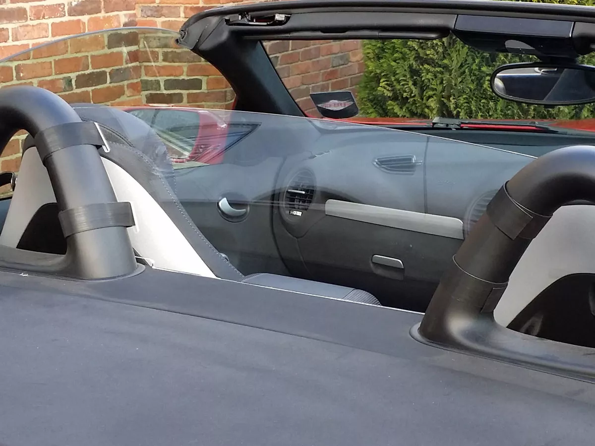 Mercedes SLK R171 Wind Deflector Half Size Clear eBay