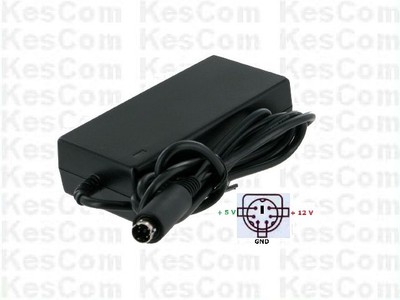 Power Supply Netzteil 12 Volt / 5Volt / 2000mA 2A 6Pin HL2A-M6 Case 35-G