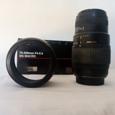 Sigma Obiettivo 70-300mm -F/4-5.6-AF DG - Attacco Canon