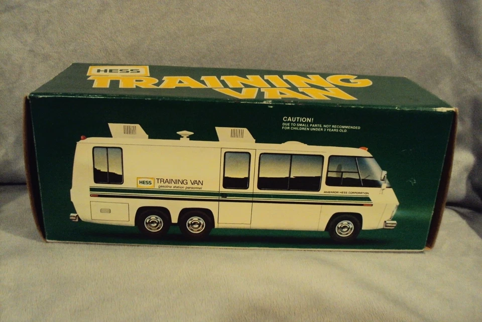 VINTAGE 1970-1980 HESS TRAINING VAN COMPLETA NA CAIXA ORIGINAL - Imagem 3 de 4