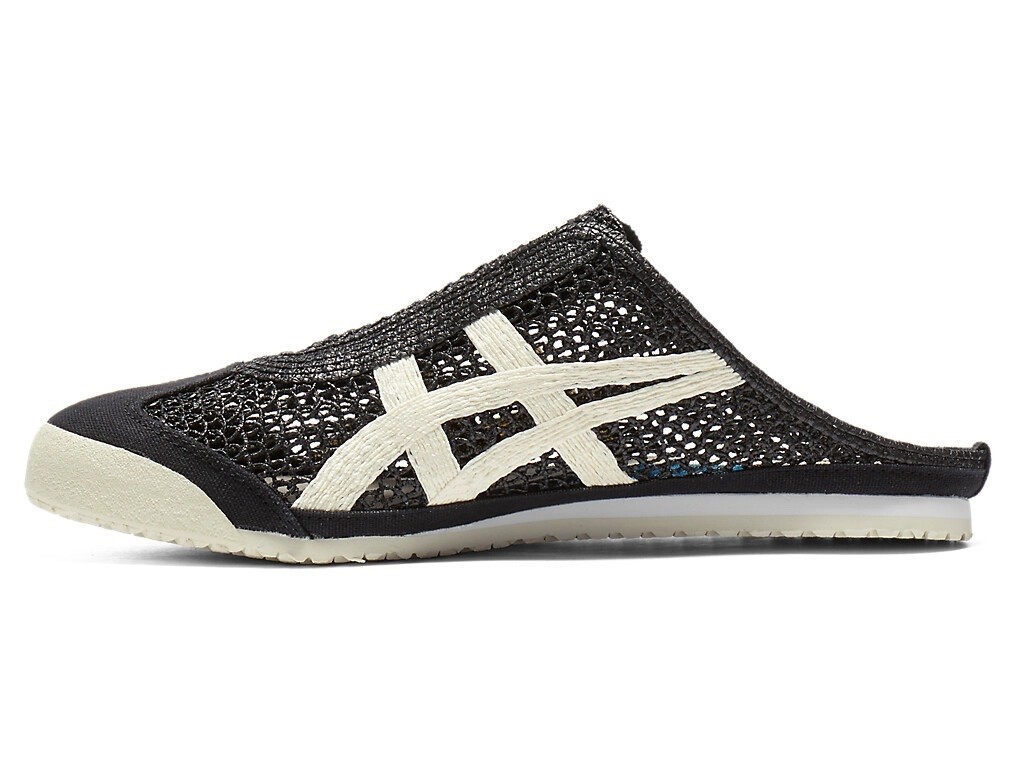 Onitsuka Tiger MEXICO 66 SABOT Mule Black Cream Men's | eBay