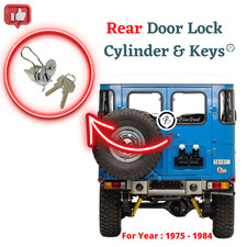 Toyota Land Cruiser FJ40 BJ40 (1975-1984) Cilindro e chiavi della serratura...