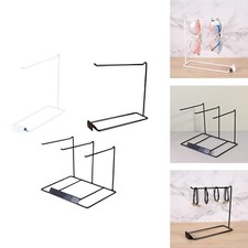 Iron Jewelry Organizer Stand Free Standing Modern Tabletop Hanger Rack Holder