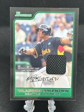 Wladimir Balentien Mariners 2006 Bowman Futures Game Jersey Relic Card FG22