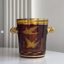 Antique Balfour Bucket An aristocratic crystal ice bucket. An elegant and sophi