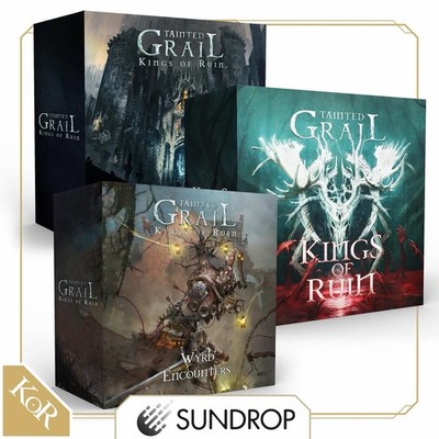 Tainted Grail Kings of Ruin Excalibur Kickstarter Bundle - New w/ Extras SUNDROP