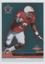 2001 Pacific Vanguard Rookie Rookies Missing Serial Number Jamar Fletcher 0a1