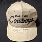 Jimmy Johnson Signed Dallas Cowboys NFL Hat Cap Autograph Original