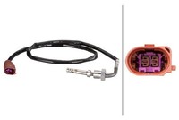 Sensor Abgastemperatur Hella 6PT 010 376 111 FÜR Audi Seat Skoda VW