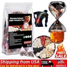 Ginseng-infused Eight Treasure Tea Kidney Ginseng Wolfberry Mulberry Health