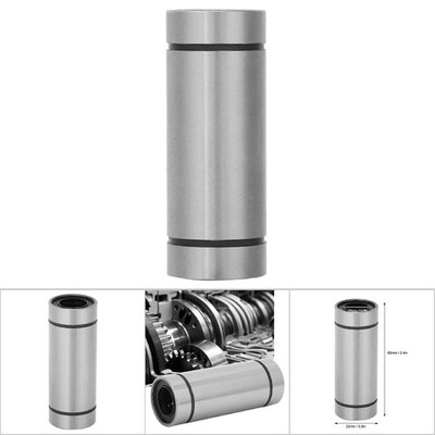 Linear Motion Bearing Steel High Accuracy For Industrial Automation LM10LUu LM12