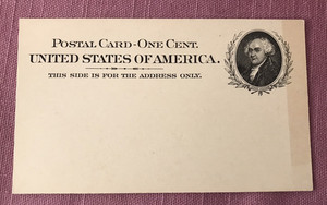 SCOTT# UY5 CAT $15 POST CARD