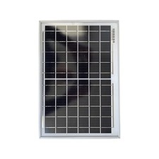 Villageboom 6V Solarpanel 10W monokristallin für Solarleuchten und Radio