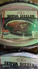  Nordic Ware "Serva-Sizzler" /Hot Cold/Serving Platters/Holders  Insulated/New/2