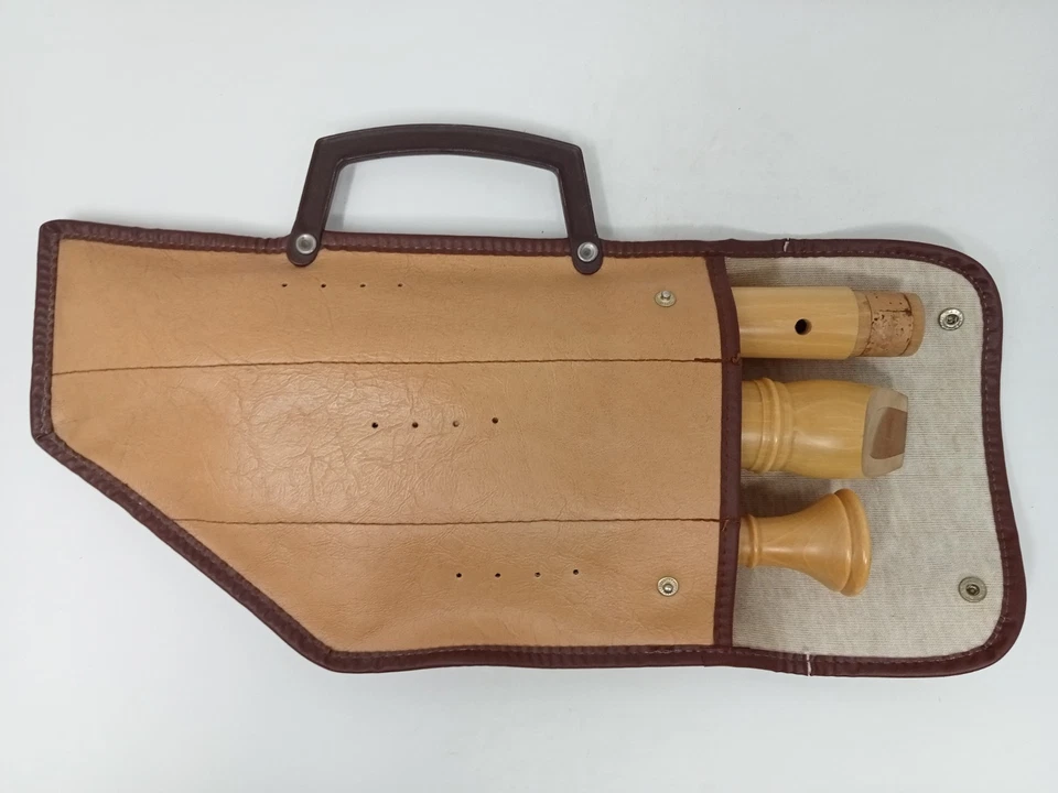 Dolmetsch Europa wooden Recorder + case 48cm treble - Image 3 of 3