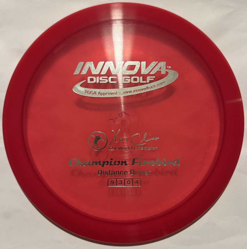 New Innova Rare 12X KC Champion FireBird Penned 173 - 175 Grams OOP Disc Golf