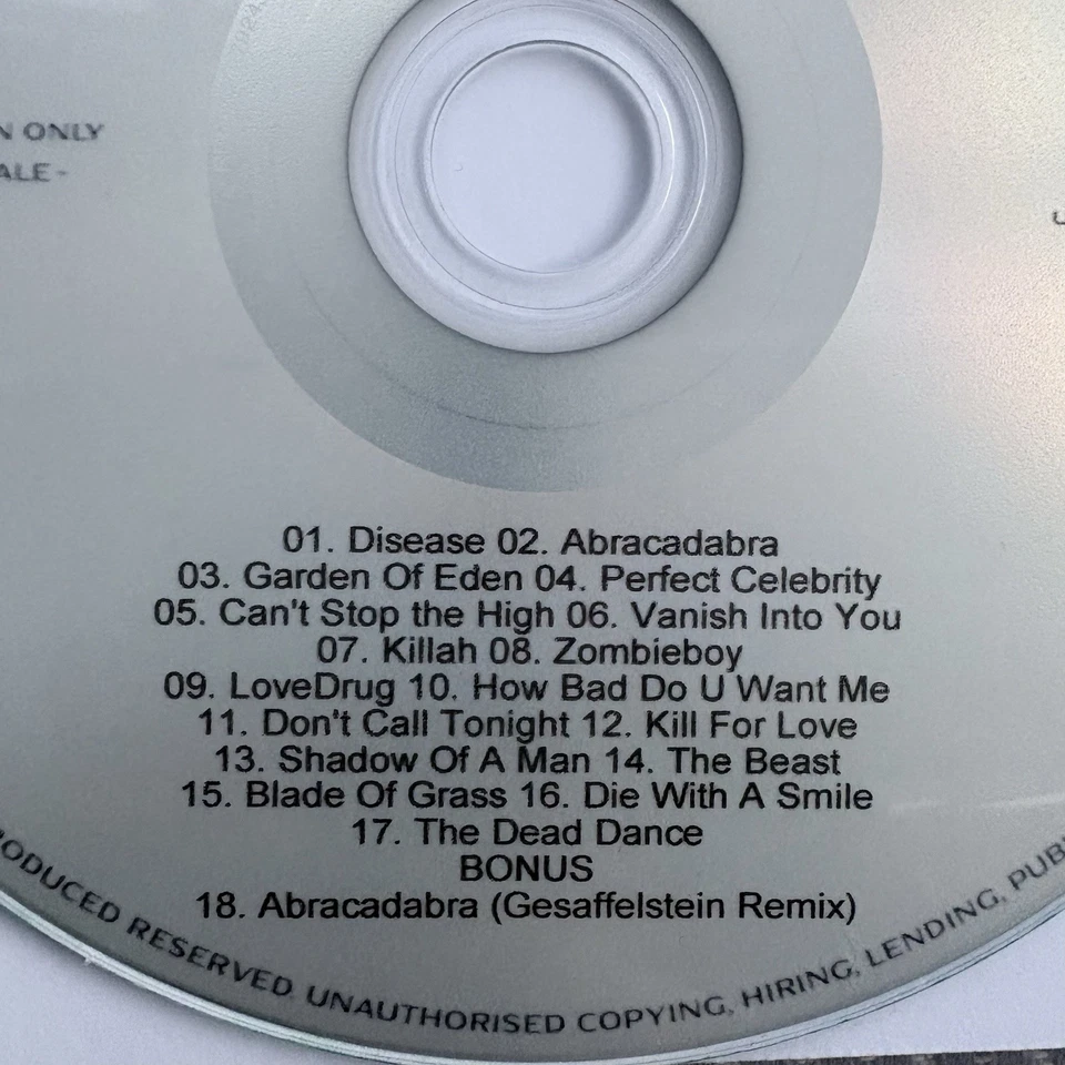 ❤️🔥 LADY GAGA Grammy Awards 2026 ‘Mayhem’ Promo CD | Exclusive deluxe - Image 3 of 3