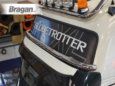 Visier Lichtleiste + LEDs x7 passend für Volvo FH4 2013-2021 Globetrotter Edelstahl