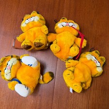 Dakin Garfield Plush Lot of 4 Vintage 1981 Cat Collection Jim Davis Comic Strip