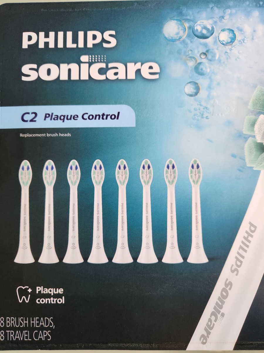 8) Pack Philips Sonicare C2 Optimal Plaque Control Replacement
