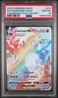 2020 POKEMON SWORD & SHIELD CHAMPION'S PATH #074 FULL ART/CHARIZARD VMAX PSA 10