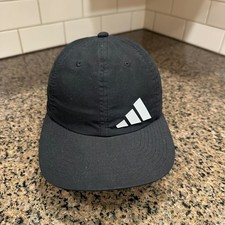 Adidas AEROREADY Baseball Cap Adjustable Snapback Black Green Brim